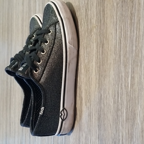 Black Sparkle Keds x eos - Picture 3 of 5